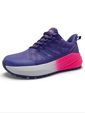 NIB Purple Platform Running Shoe Walking Training Orthocomfoot Eu 37.5 US 7.5